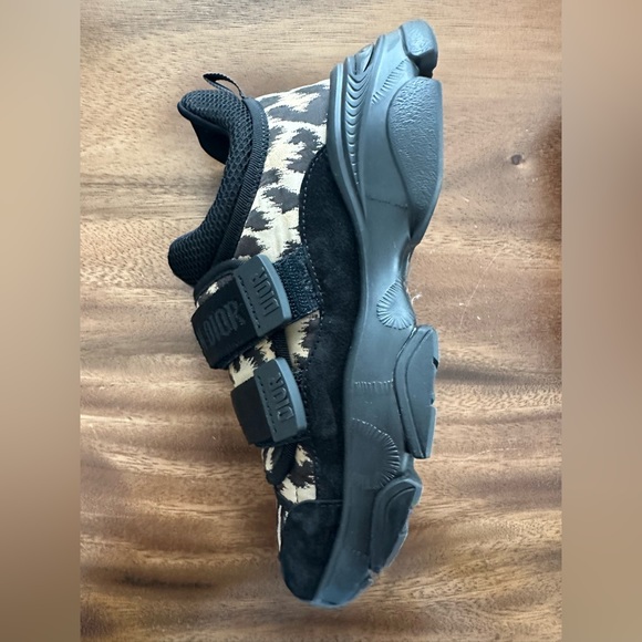 DIOR DWander Sneaker 35.5 Leopard Black - Picture 4 of 11